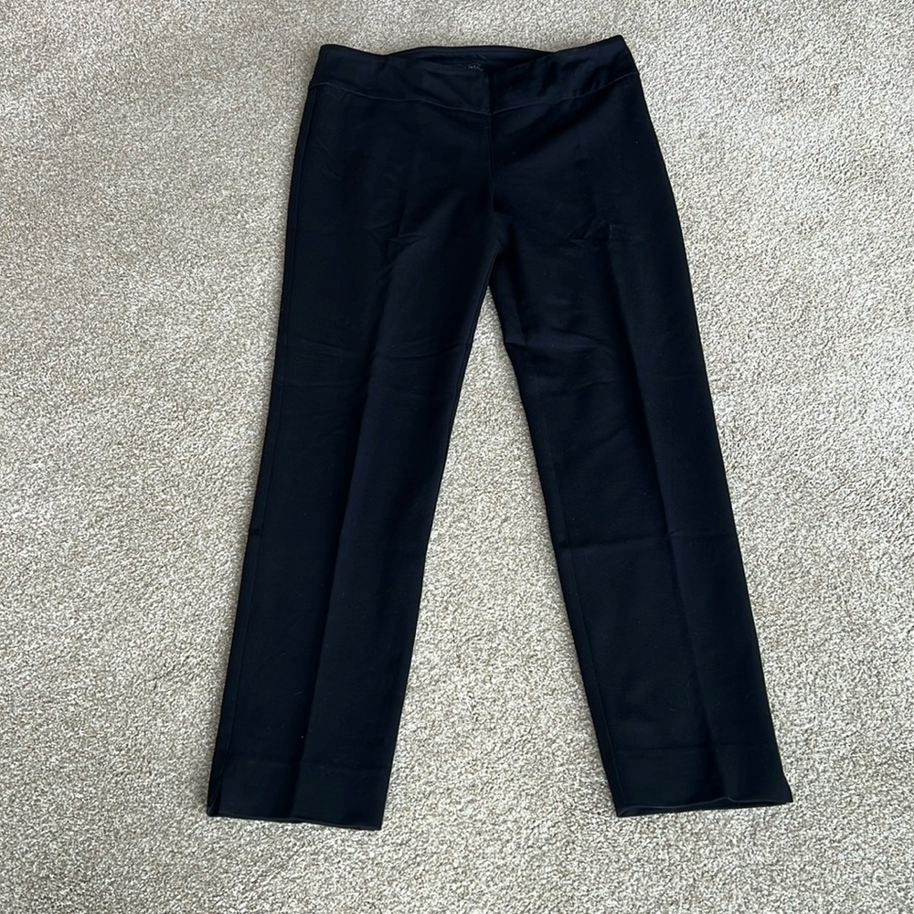Black pull on pant